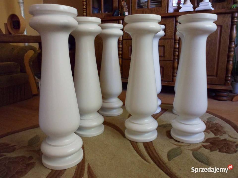 Noga toczona z drewna nogi toczone duża średnica Mława sprzedam