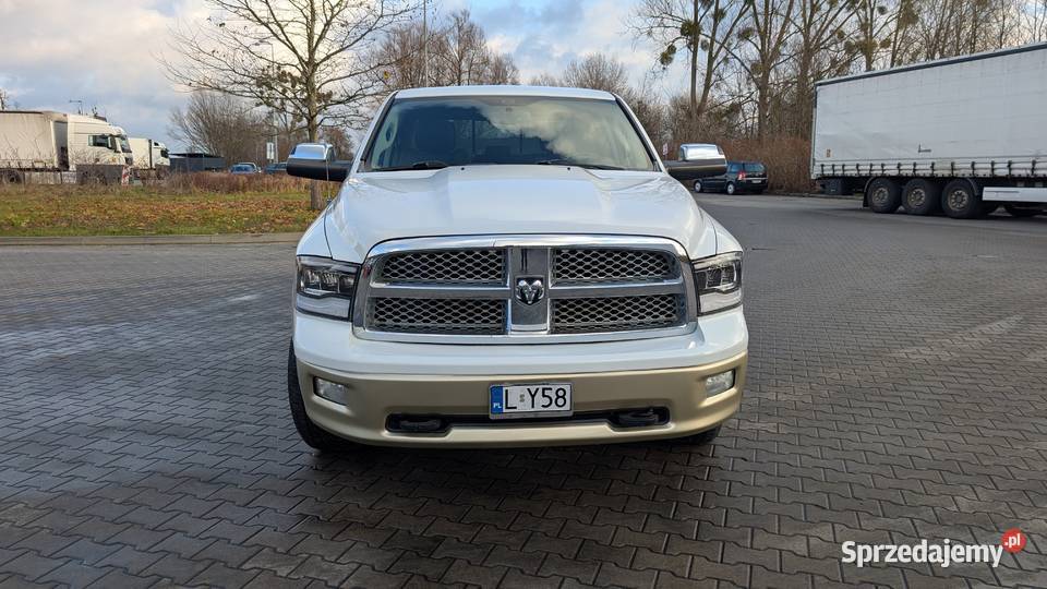 Dodge RAM 1500 Longhorn Laramie Crew Cab 57 LPG benzyna+LPG Grodzisk Mazowiecki