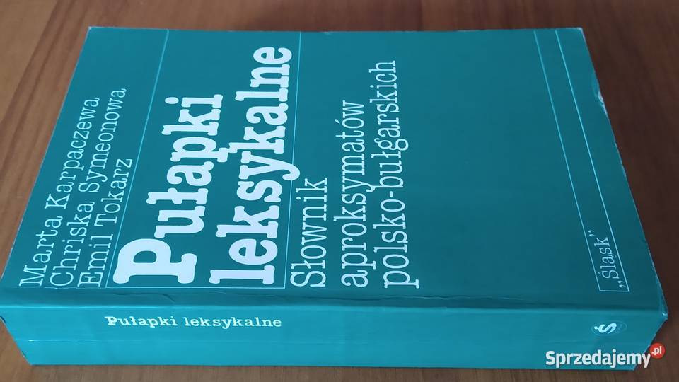 Pułapki leksykalne słownik aproksymatów Rok wydania 1994 Gdańsk