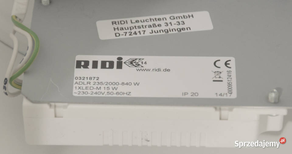 Lampa sufitowa Downlight LED Ridi ADLR 235 23W biały Częstochowa sprzedam