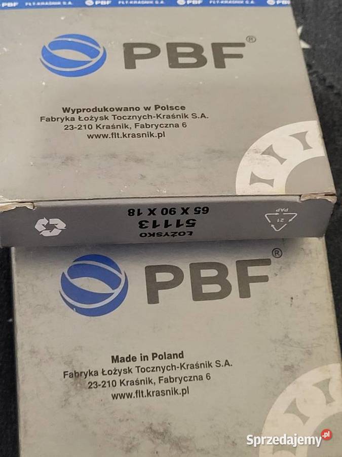 Łożysko PBF 51113 Nakło nad Notecią