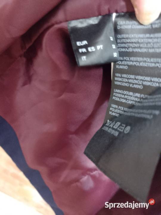 L EUR 52 Granatowa kamizelka garniturowa z Kraków