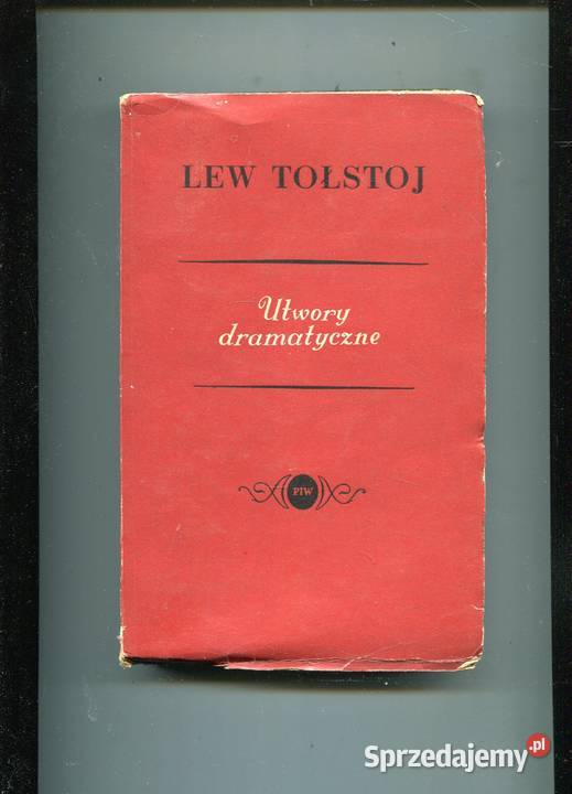 Utwory dramatyczne Lew Tołstoj Szczecin
