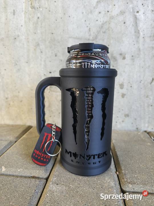 Kubek Monster Energy czarny Butelki, bidony i lunch boxy Gdynia