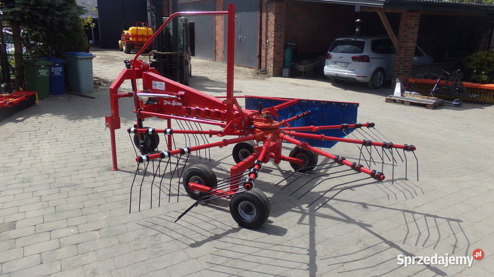 Zgrabiarka karuzelowa 35 420 Tandem WOM Maszyny zielonkowe Myślenice sprzedam