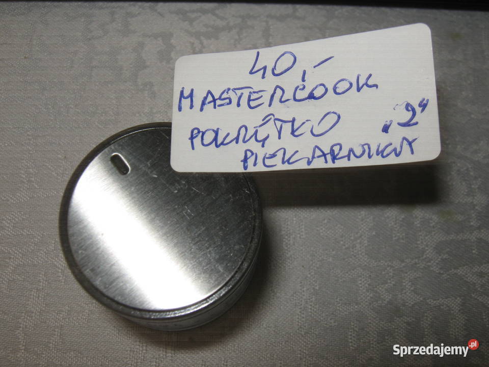MASTERCOOK POKRĘTŁO PIEKARNIKA 2 WCISKANE do zabudowy Dom i Ogród