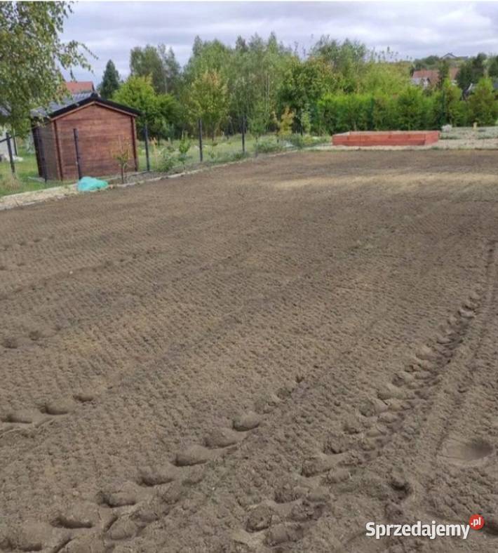 Uprawa równanie terenu glebogryzarka separacyjna mazowieckie prace ogrodowe
