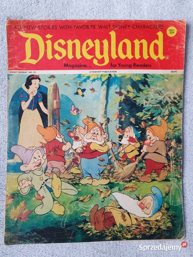 Disneyland komiks z 1972 roku w jęz angielskim Komiksy Gdynia