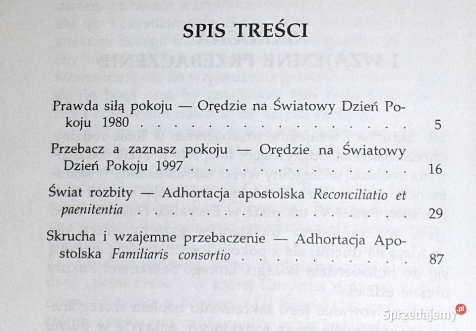 O przebaczeniu i pojednaniu Jan Paweł II Chełm