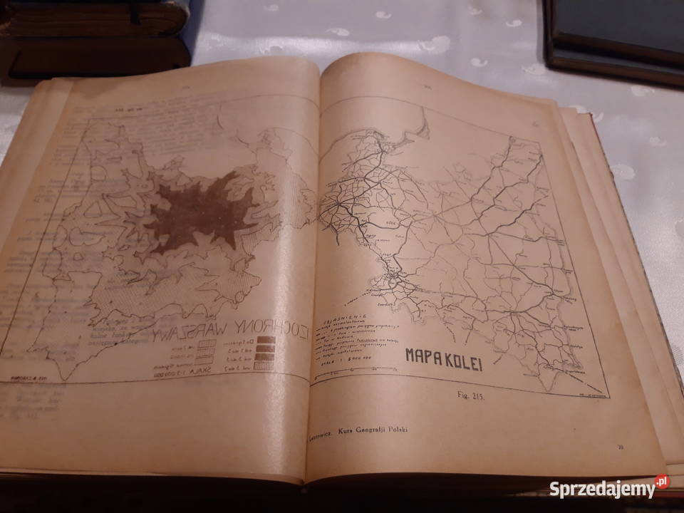 Kurs Geografji Polski Lencewicz Wwa1922oprunikat Iwno sprzedam