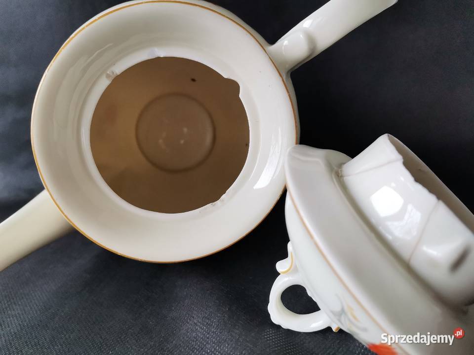 Stary przedwojenny dzbanek porcelana Giesche Art śląskie Katowice