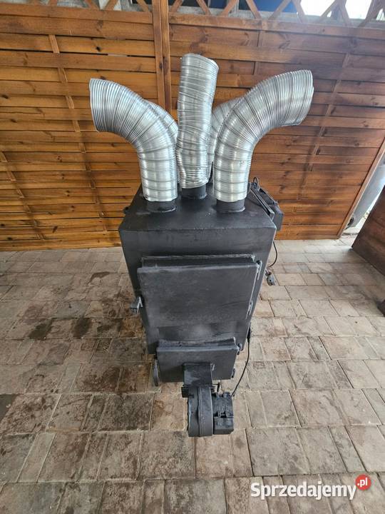 Piec nadmuchowy 20 kW duże palenisko wydajny Rybnik