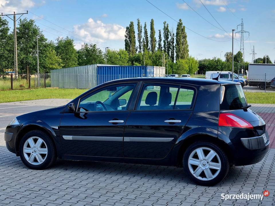 Renault Megane 2 16 16V CLIMATRONIC Niski Megane Zduńska Wola