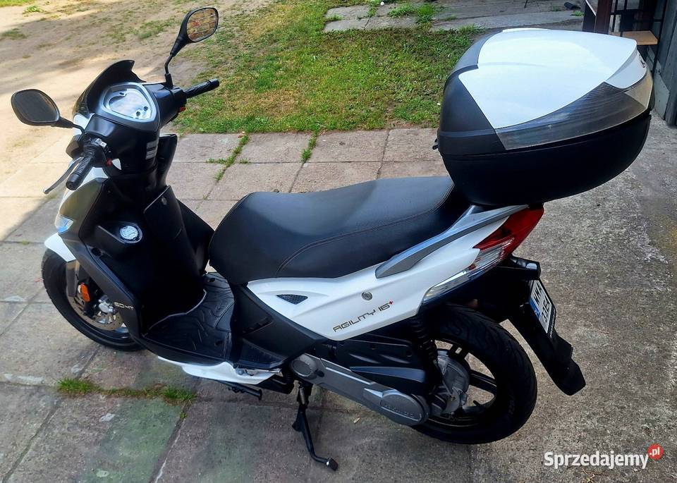 Kymco agility 16 biały Płońsk sprzedam