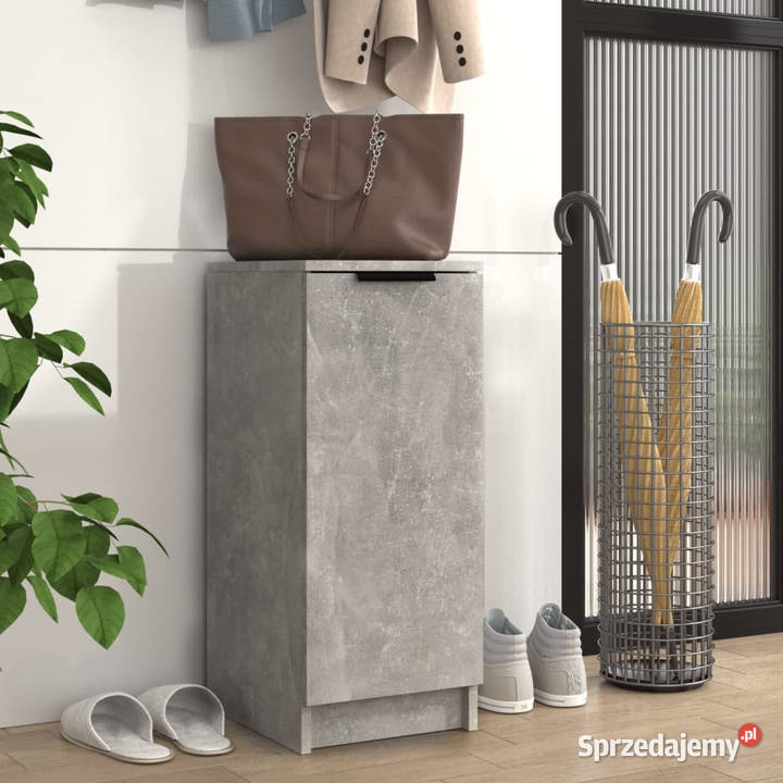 Szafka na buty szarość betonu 30x35x70 WM811416 Warszawa