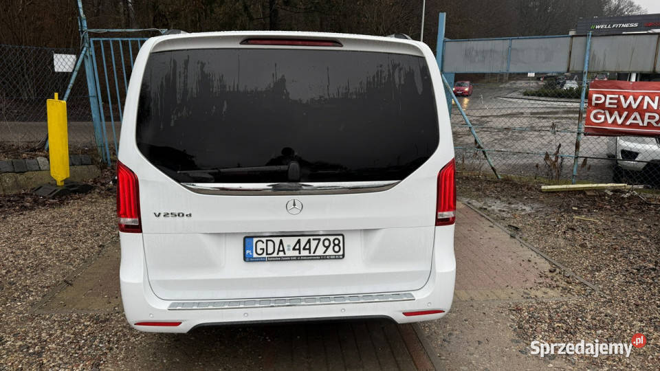 Mercedes V 250 Polski salon 1 wl serwis czujnik martwego pola