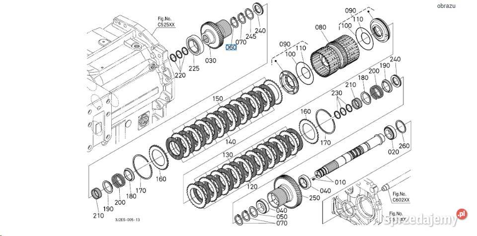 Pierścień osadczy z35x44 m7 Kobylnica sprzedam
