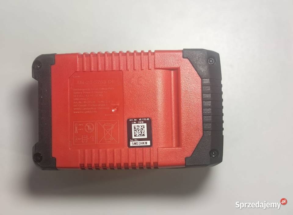 Bateria Akumulator Einhell 4Ah 2023 nowa DPD łódzkie Inczew