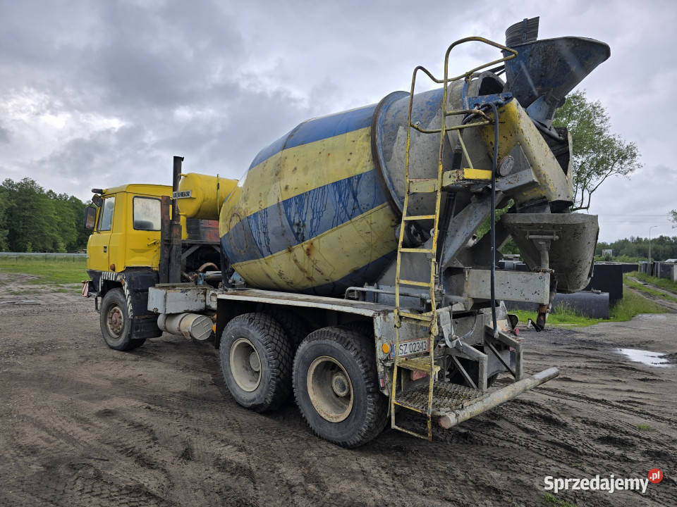 Betonomieszarka TATRA 6x6 6 m3 betoniarka manualna Szczytno