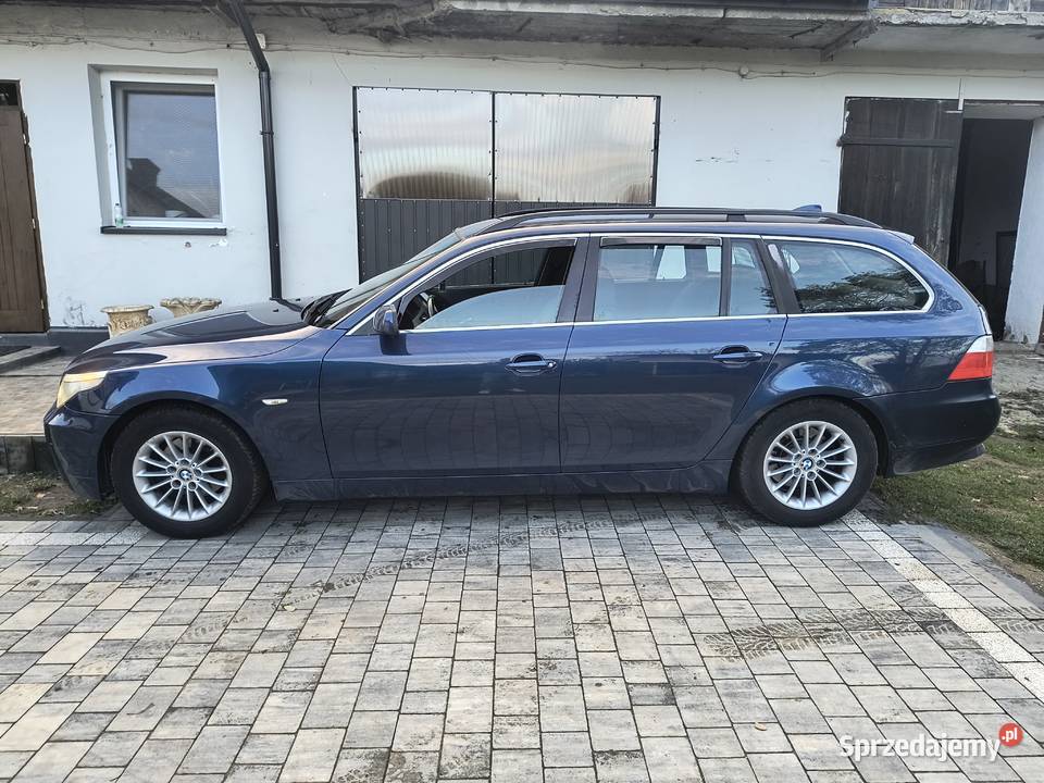 Bmw e61 525d m57 220 bezwypadkowy nieuszkodzony Mierzanowice