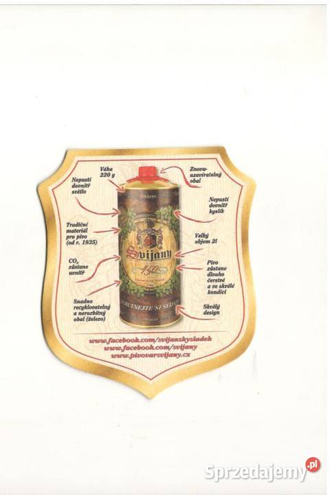 Svijany podstawka do piwa 6 Gliwice