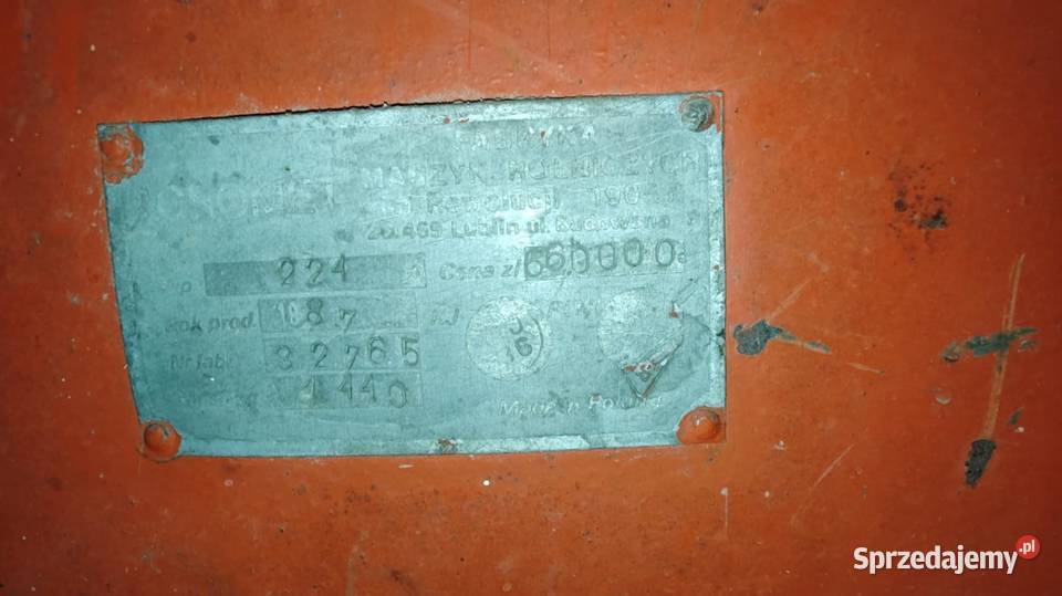 Prasa Agromet Z224 Maszyny rolnicze