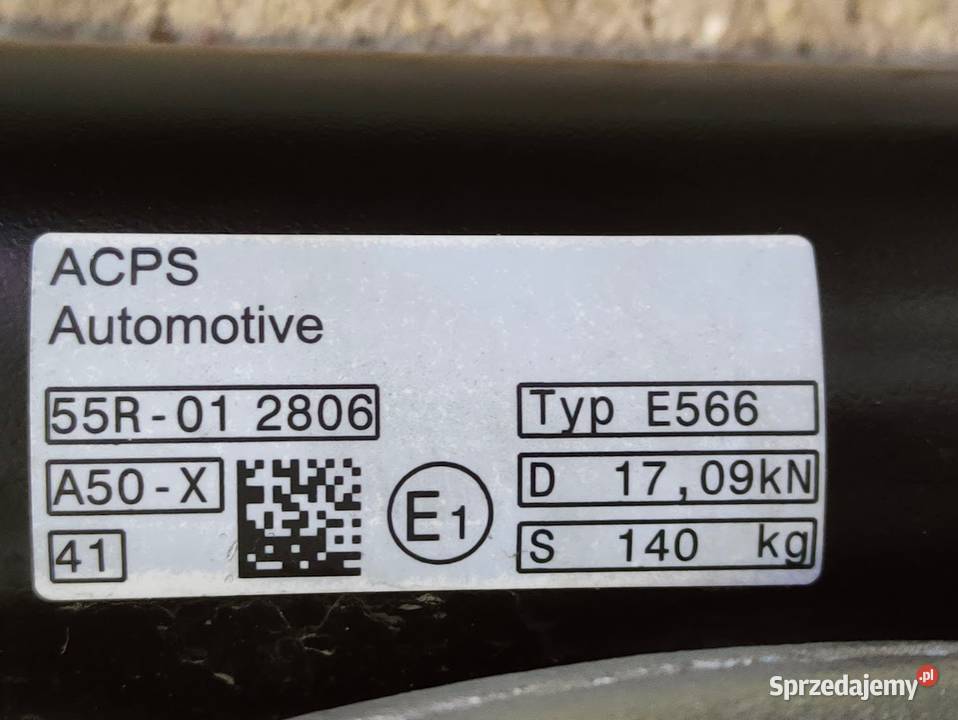 Hak Holowniczy Belka BMW X7 G07 5A11DF802 NOWY Pleszew