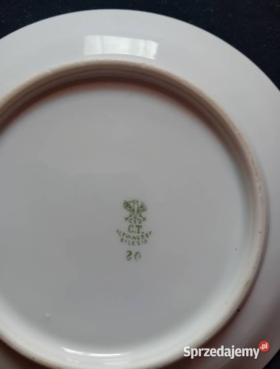 Fliliżanka duo Carl Tielsch Altwasser wzór wielkopolskie sprzedam