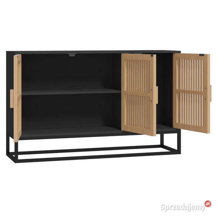 Szafka czarna 105x30x65 materiał drewnopochodny Warszawa