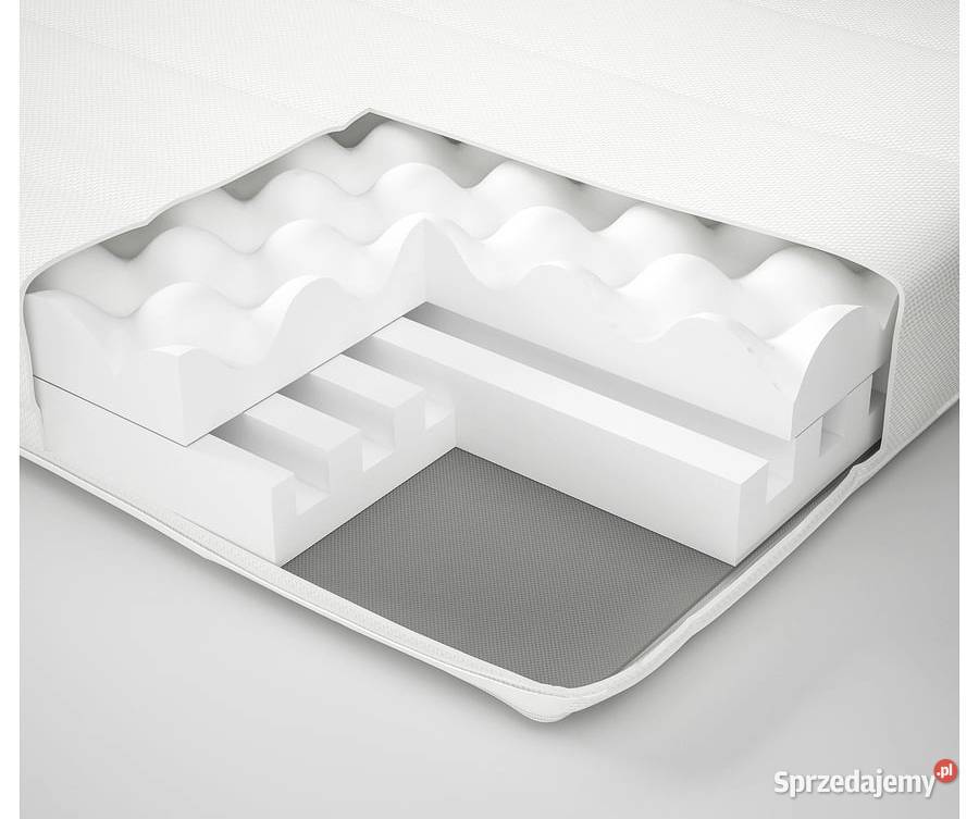 Łożko Ikea 90x200 plus materac i stelaż sprzedam