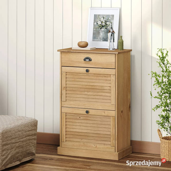 Szafka na buty VIGO 60x35x96 lite drewno sosnowe Warszawa