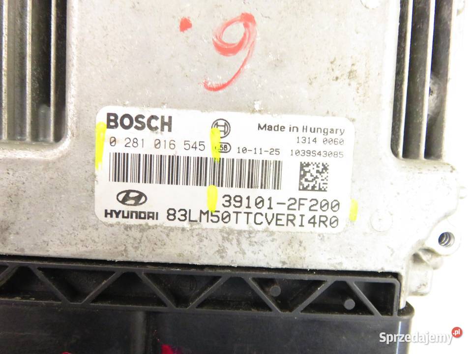 STEROWNIK HYUNDAI ix35 20 CRDi 391012F200 osobowe