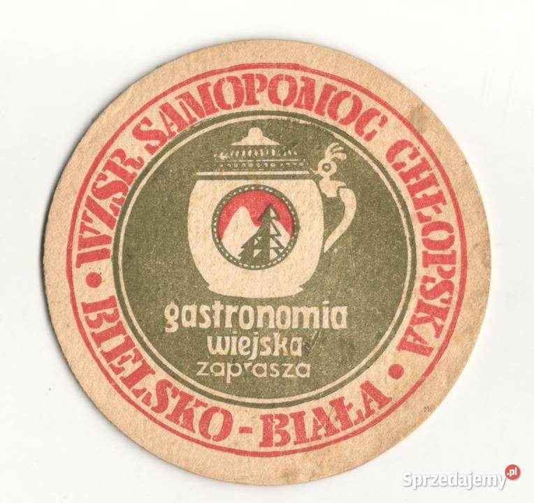 Gastronomia Wiejska podstawka do piwa 1 Gliwice