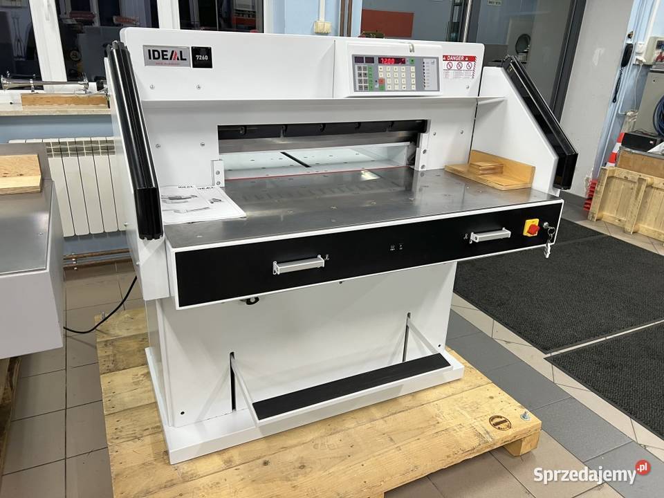 Gilotyna do papieru Ideal 7260 hydrauliczna Radom