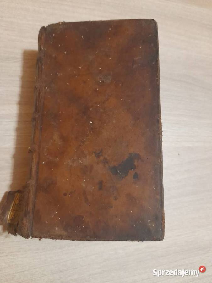 Starodruk francuski 1726 podkarpackie Rudnik nad Sanem
