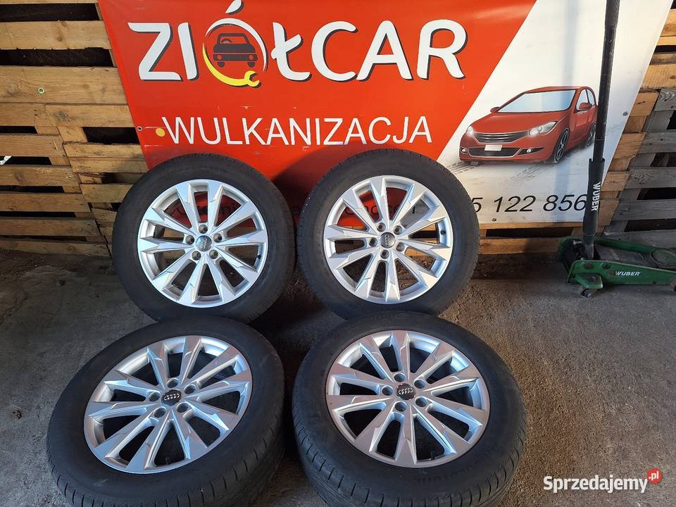 Oryginalne Alufelgi 5x112 18 ET43 Audi Q3 Skoda Choceń