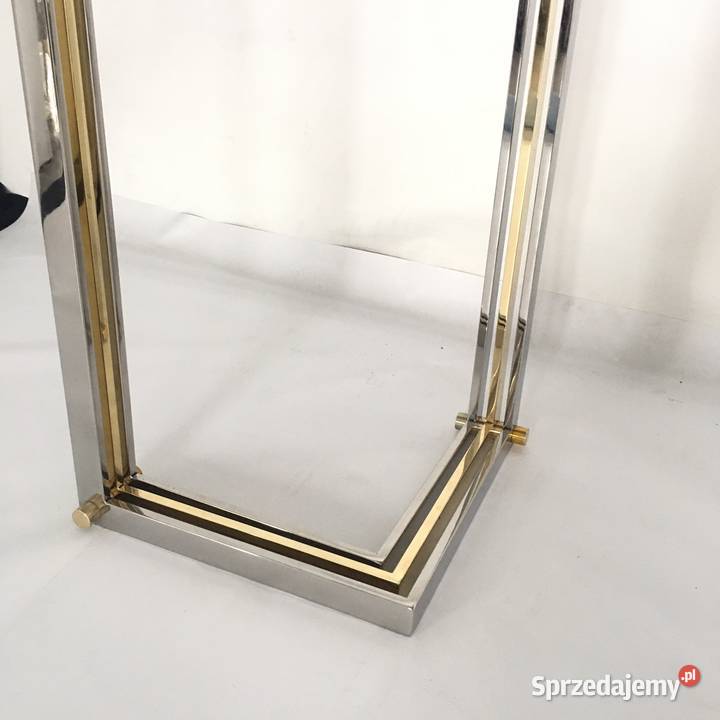 Konsola Olivson Harold złotosrebrna 100x30x75 Piaseczno