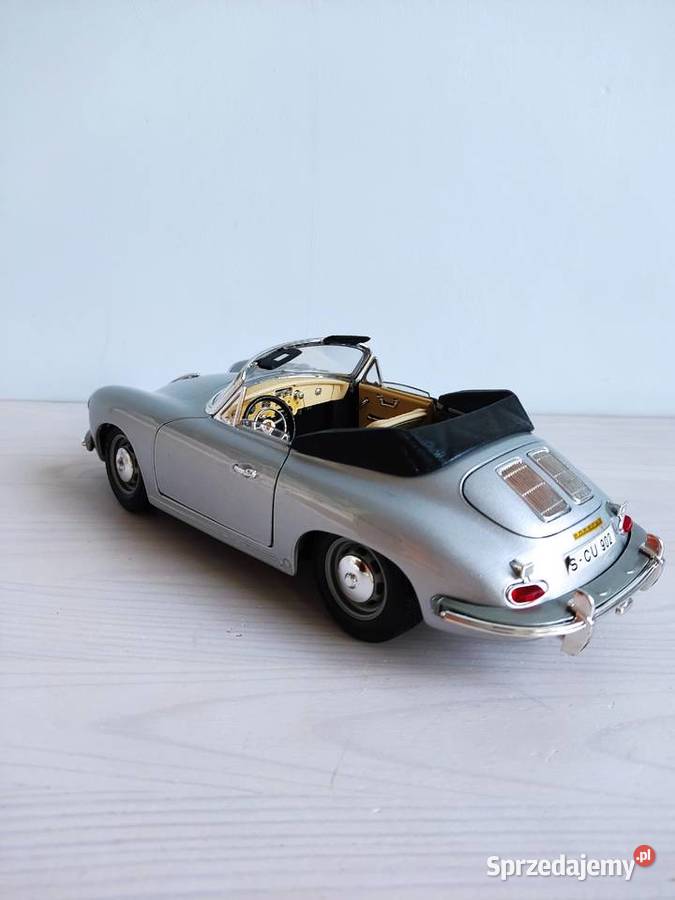 Model samochodu 118 Porsche 356 B Cabrio 1961 Głuchołazy