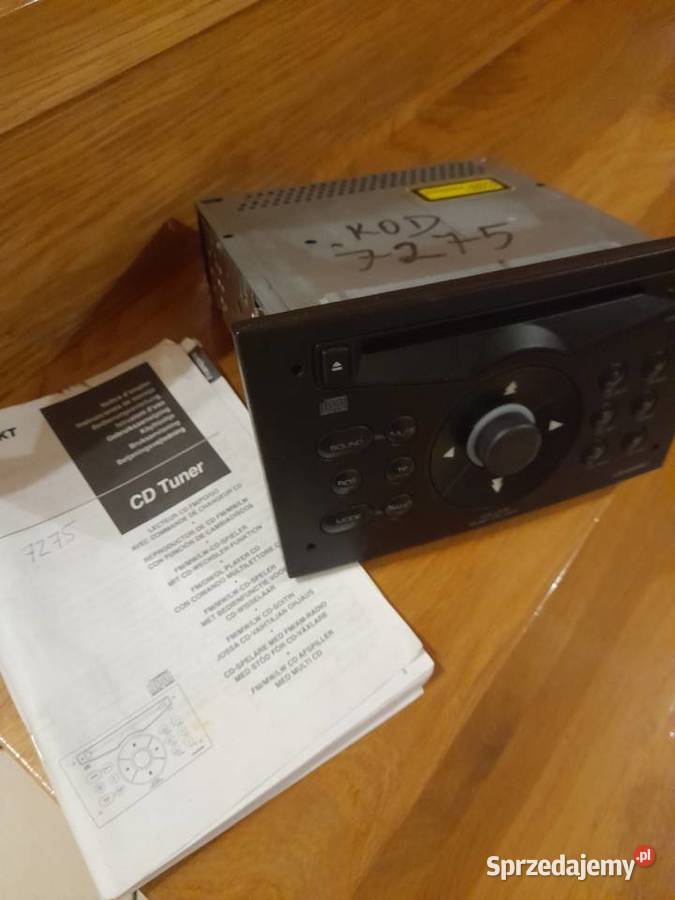Radio CD oryginalne Ignis IIJusty II Rok produkcji 2004 Pilzno