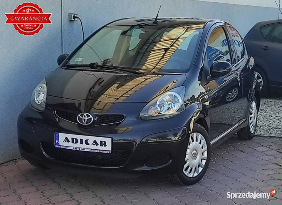Toyota Aygo klimatyzacja el szyby Radio CDAUX Zarejestrowany w Polsce Aygo Racibórz