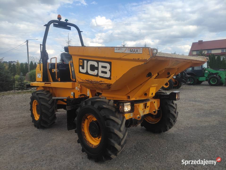JCB 6 ST wozidło 6 ton obrotowe 2018r przednia Wozidła lubelskie Ryżki