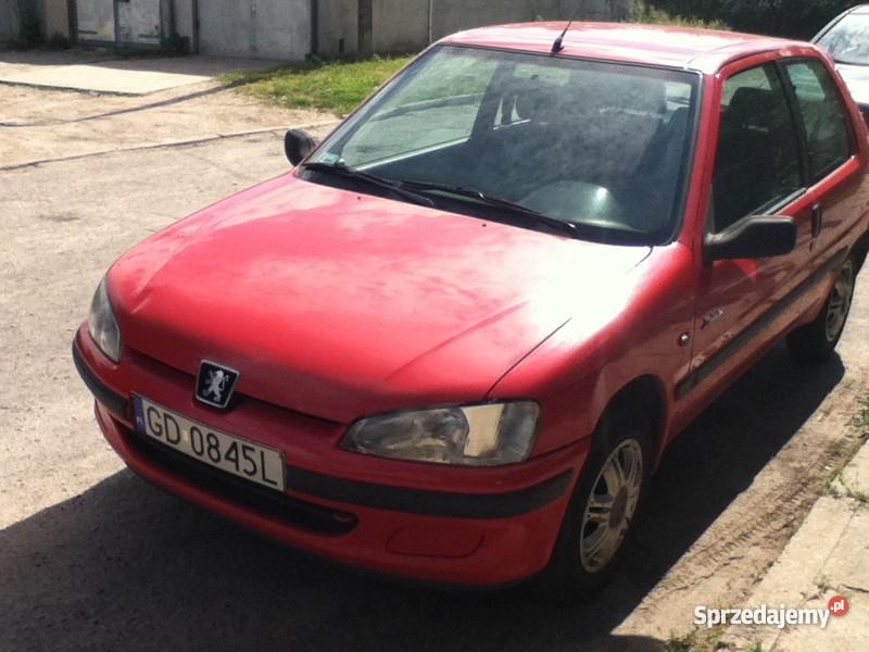 Peugeot 106 czerwony Gdańsk