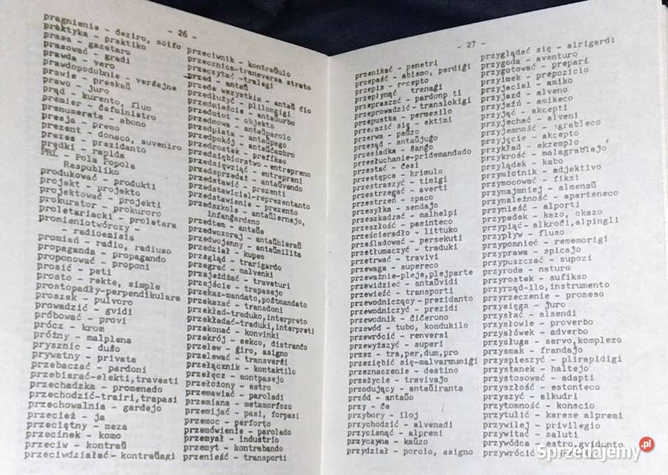 Turystyczny słowniczek polskoesperancki R A miękka Chełm