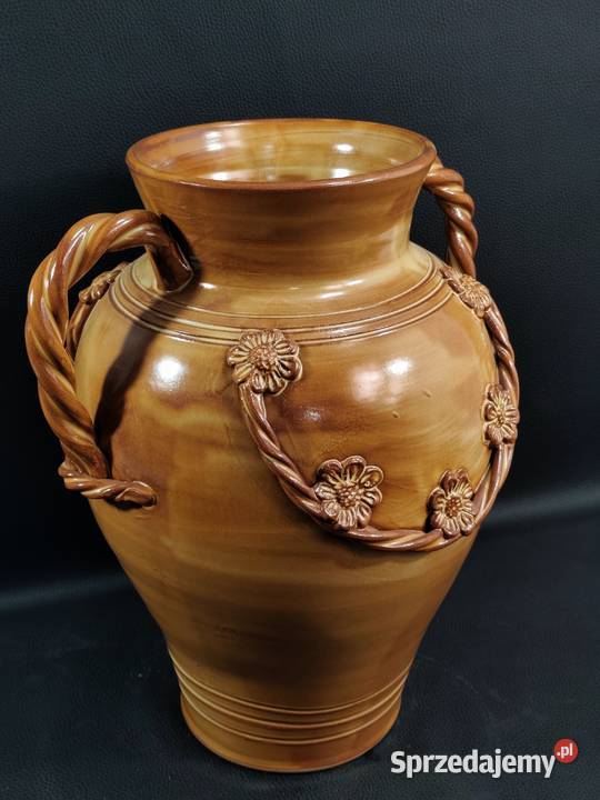 Wazon Ceramiczny Ręcznie Wykonany Poddębice sprzedam