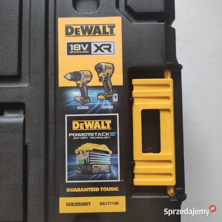 kumulatorowy zestaw combo DeWalt DCK2050H2TQW