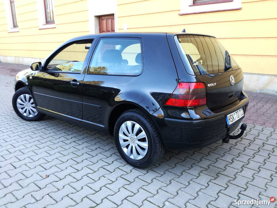 Volkswagen Golf 4, 1.4 Benzyna, Czarny, Klima! Zamiana