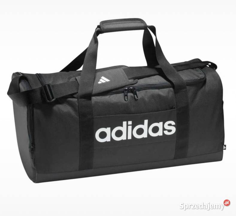 Torba Adidas duża 40l unisex czarna duffel bag Toruń sprzedam