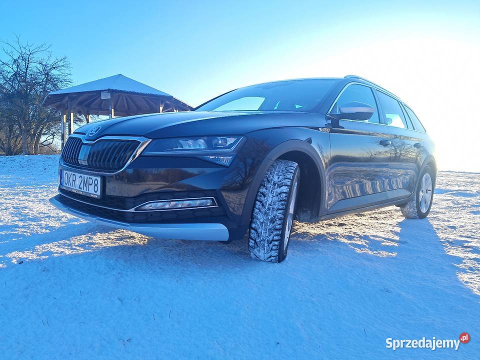 Skoda Superb lll SCOUT łopatki zmiany biegów opolskie Zdzieszowice
