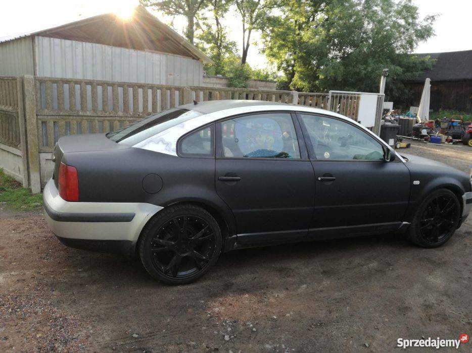 VW PASSAT B5 19tdi 110 plus chip 140 lampy led autoalarm Kłodawa