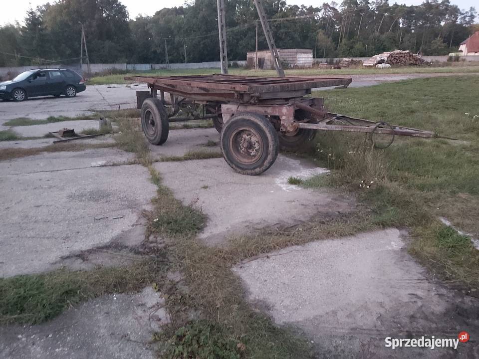 Przyczepa D 47 do remontu Przyczepy rolnicze